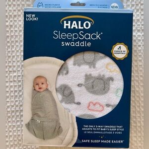 Halo NB Micro Fleece SleepSack Swaddle